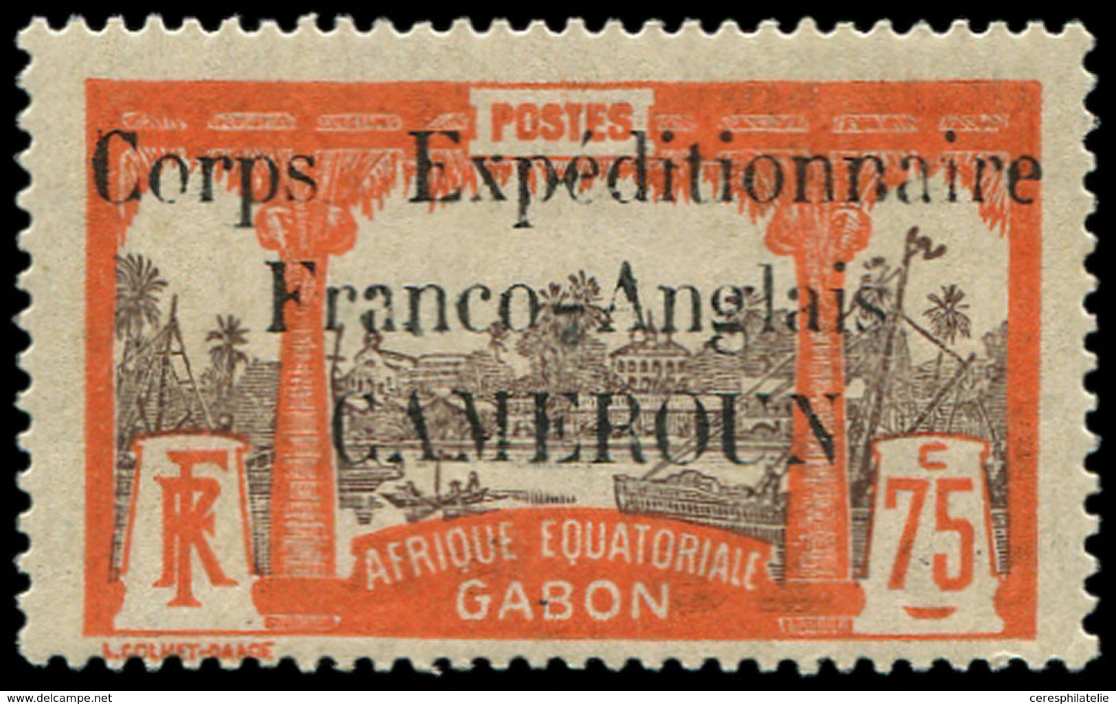 * CAMEROUN 50 : 75c. Orange Et Brun, TB. C - Other & Unclassified