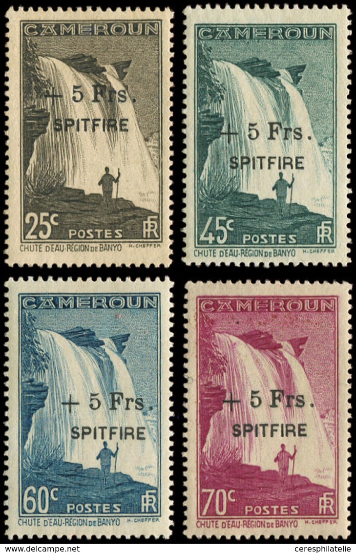 * CAMEROUN 236/39 : Série Spitfire, Surch. +5f., TB - Other & Unclassified