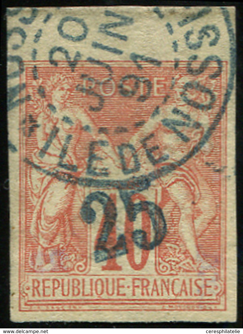 NOSSI-BE 1 : 25 Sur 40c. Rouge-orange, Obl. Càd Bleu 20/6/91, Petit Bdf, TB. Br - Otros & Sin Clasificación