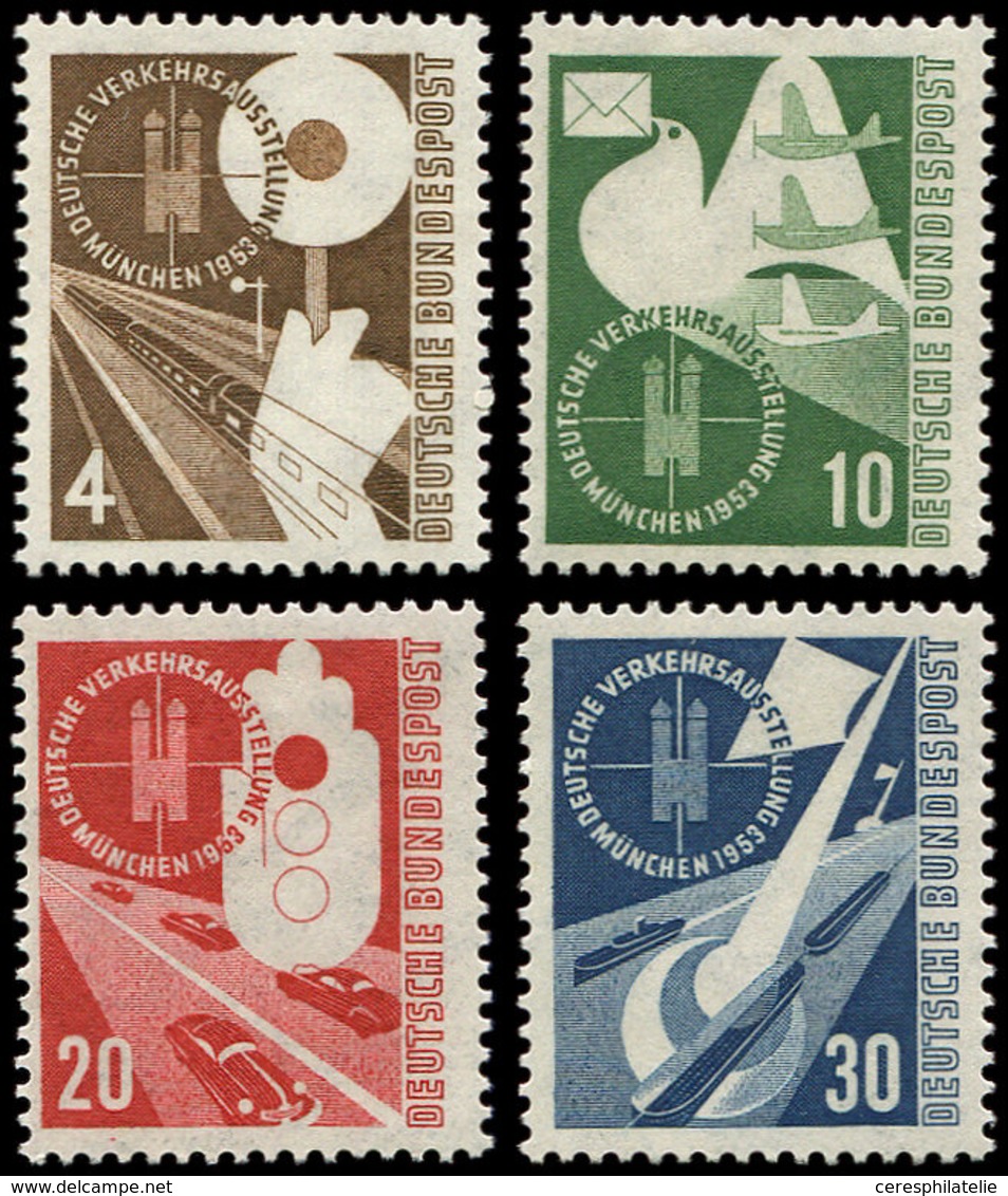 ** RFA 53/56 : La Série, TB - Unused Stamps