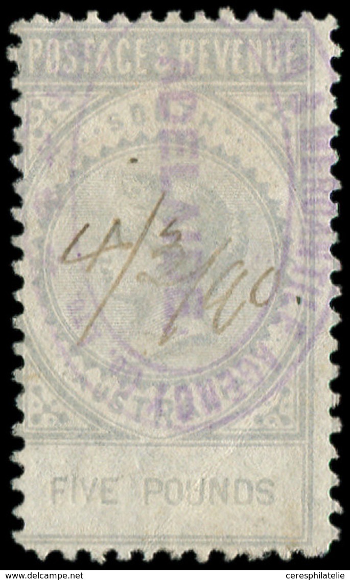 AUSTRALIE DU SUD 52 : 5p. Gris-clair, Obl., TB - Used Stamps