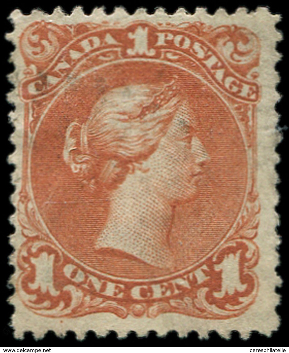 (*) CANADA 18 : 1c. Brun-rouge, TB - Other & Unclassified