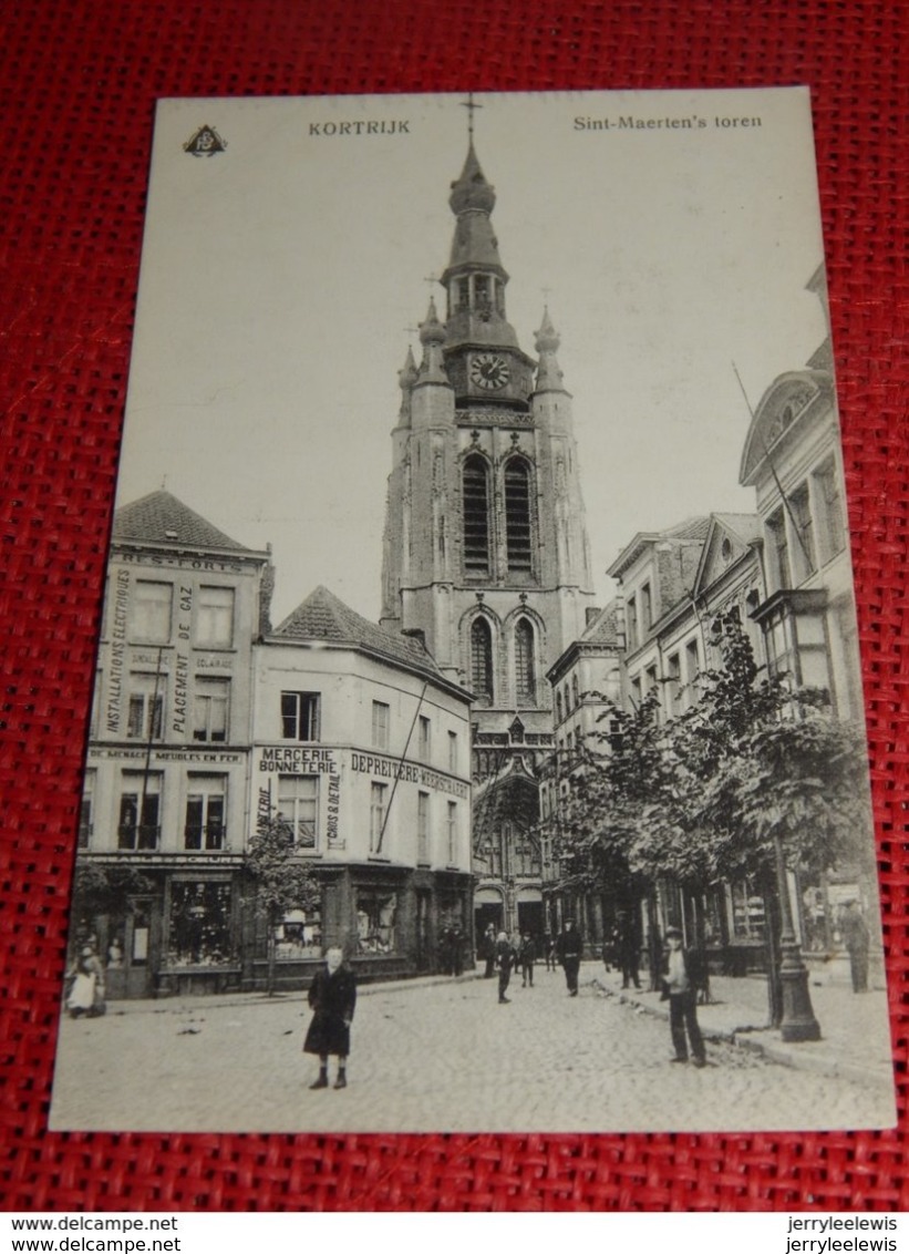 KORTRIJK  -  COURTRAI  -  Sint-Mareten's Toren - Kortrijk