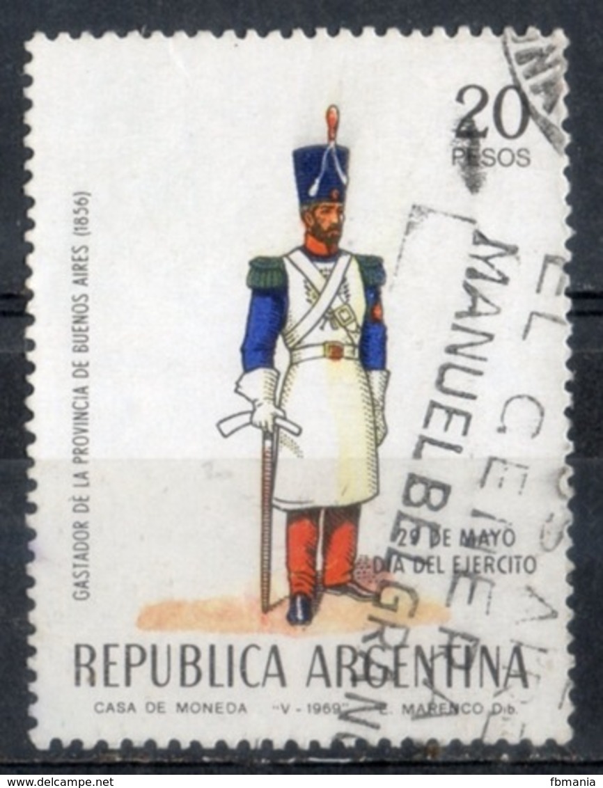 Argentina 1969 - Giornata Delle Forze Armate Army Day Guastatore Sapper - Usati