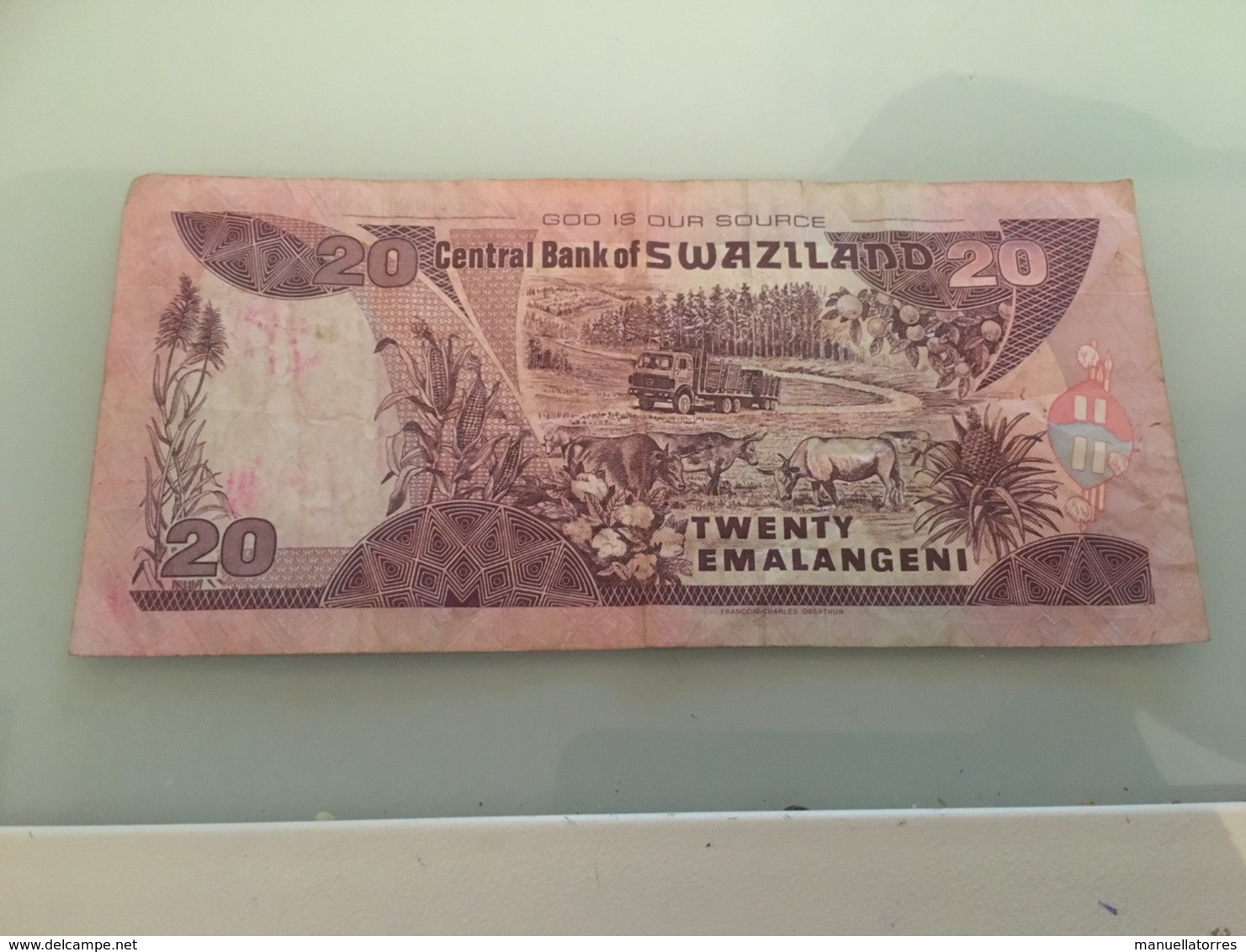 Billet 20 Emalangeni Swaziland 2004 - Swaziland