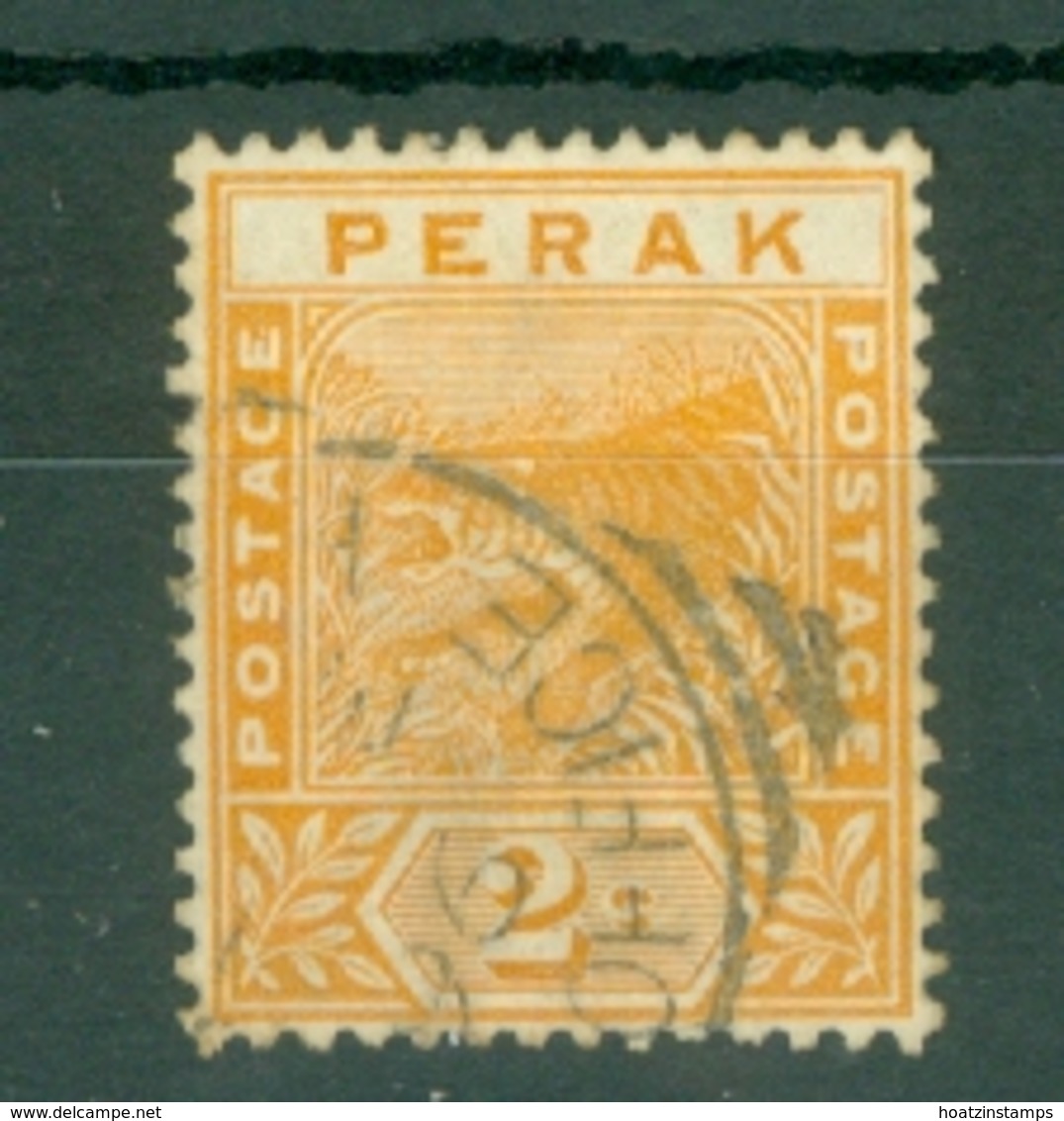 Malaya - Perak: 1892/95   Tiger    SG63    2c  Orange    Used - Perak