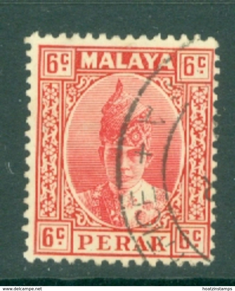 Malaya - Perak: 1938/41   Sultan Iskandar   SG109    6c     Used - Perak