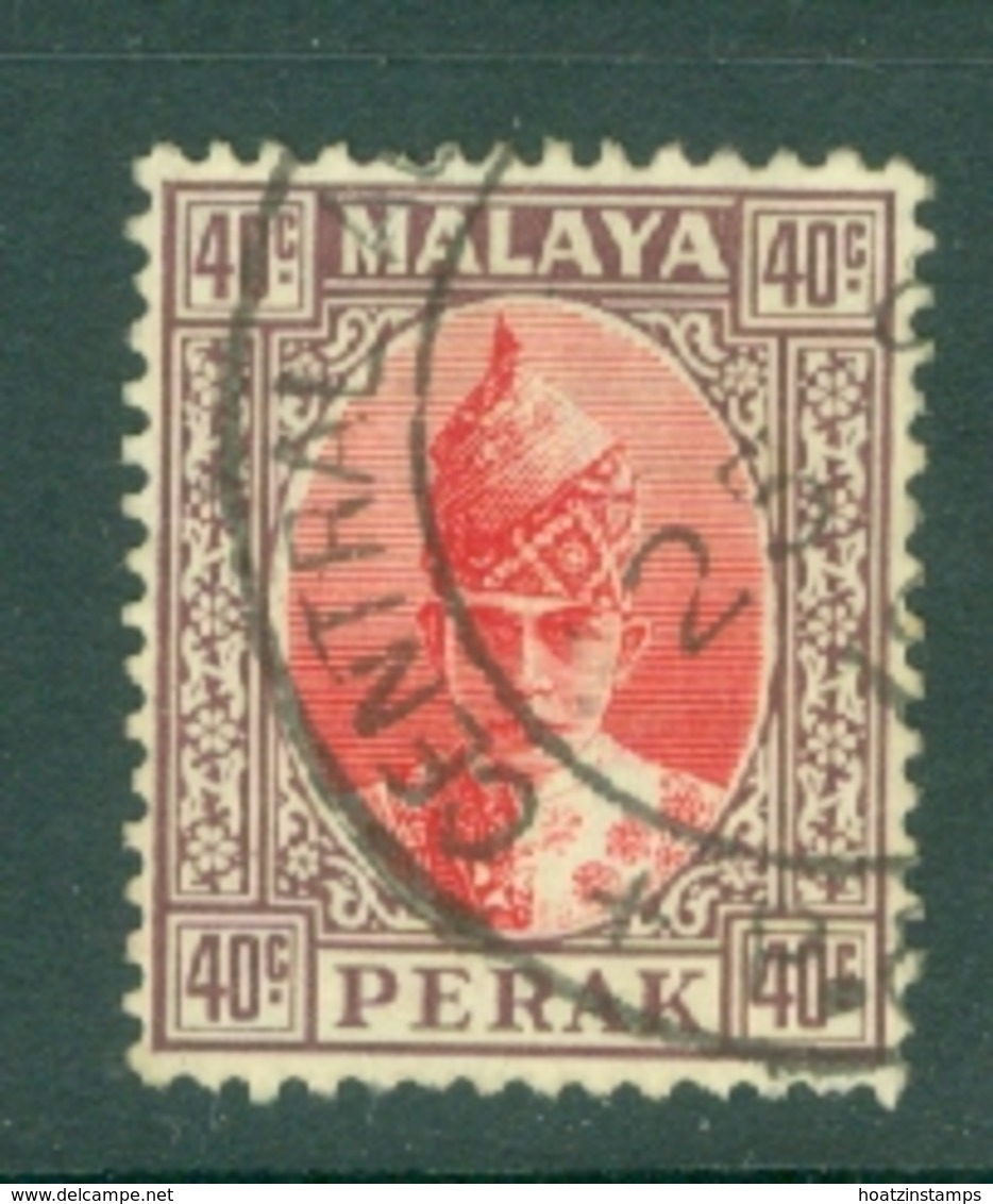 Malaya - Perak: 1938/41   Sultan Iskandar   SG117    40c    Used - Perak