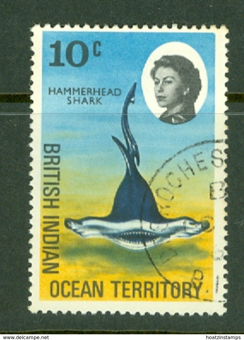 British Indian Territory (BIOT): 1968/70   QE II - Marine Life   SG17    10c   Used - British Indian Ocean Territory (BIOT)