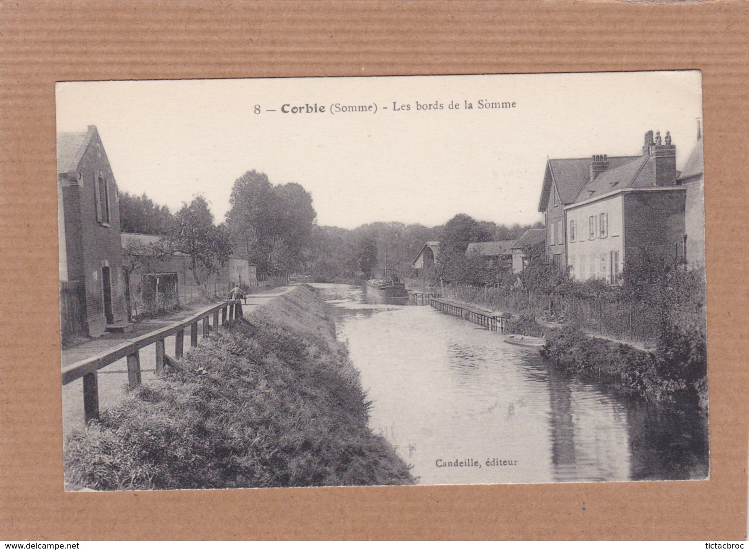 CPA 80, Corbie, Les Bords De La Somme - Corbie