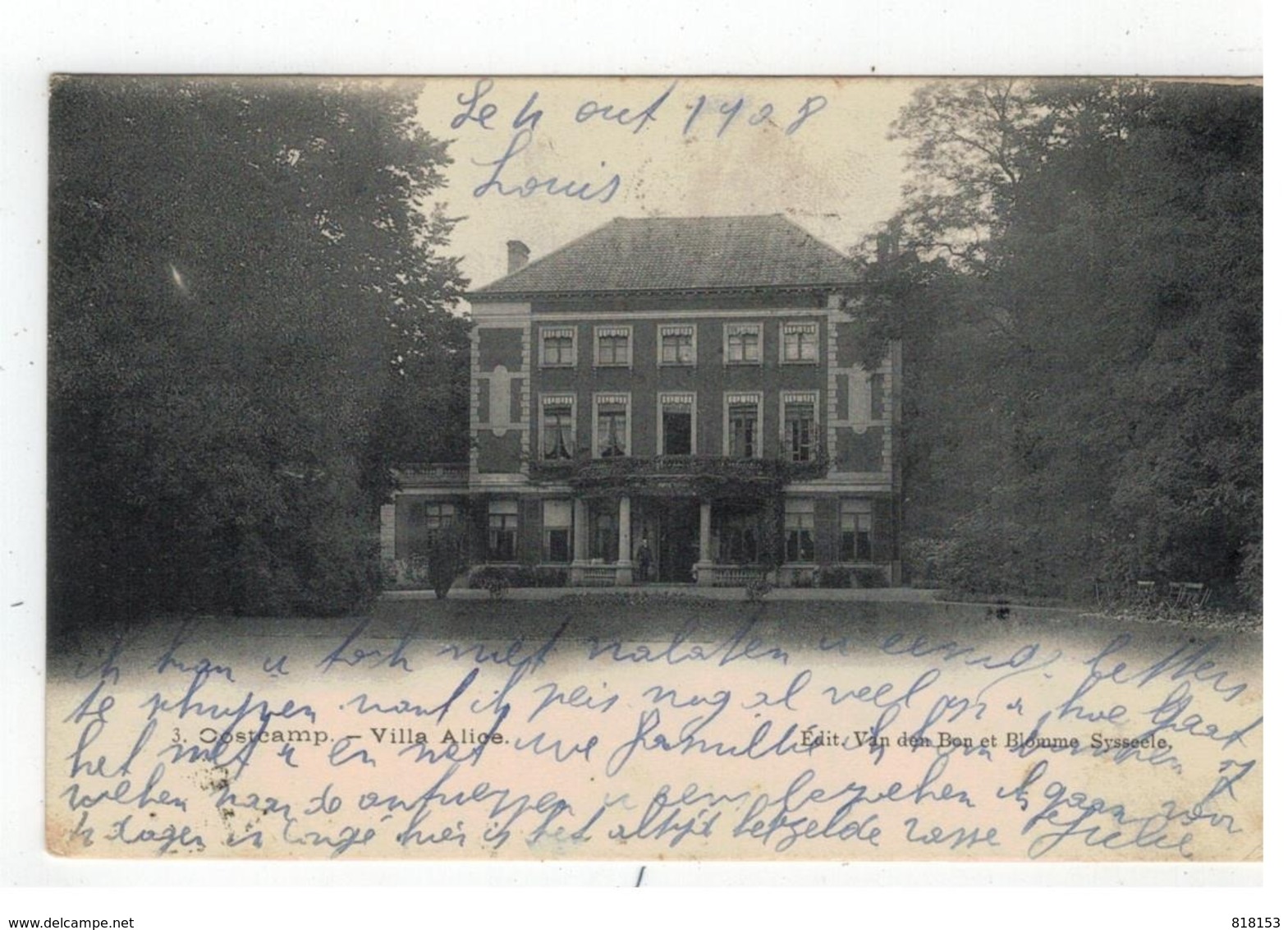 3. Oostkamp Oostcamp - Villa Alice  1908 - Oostkamp