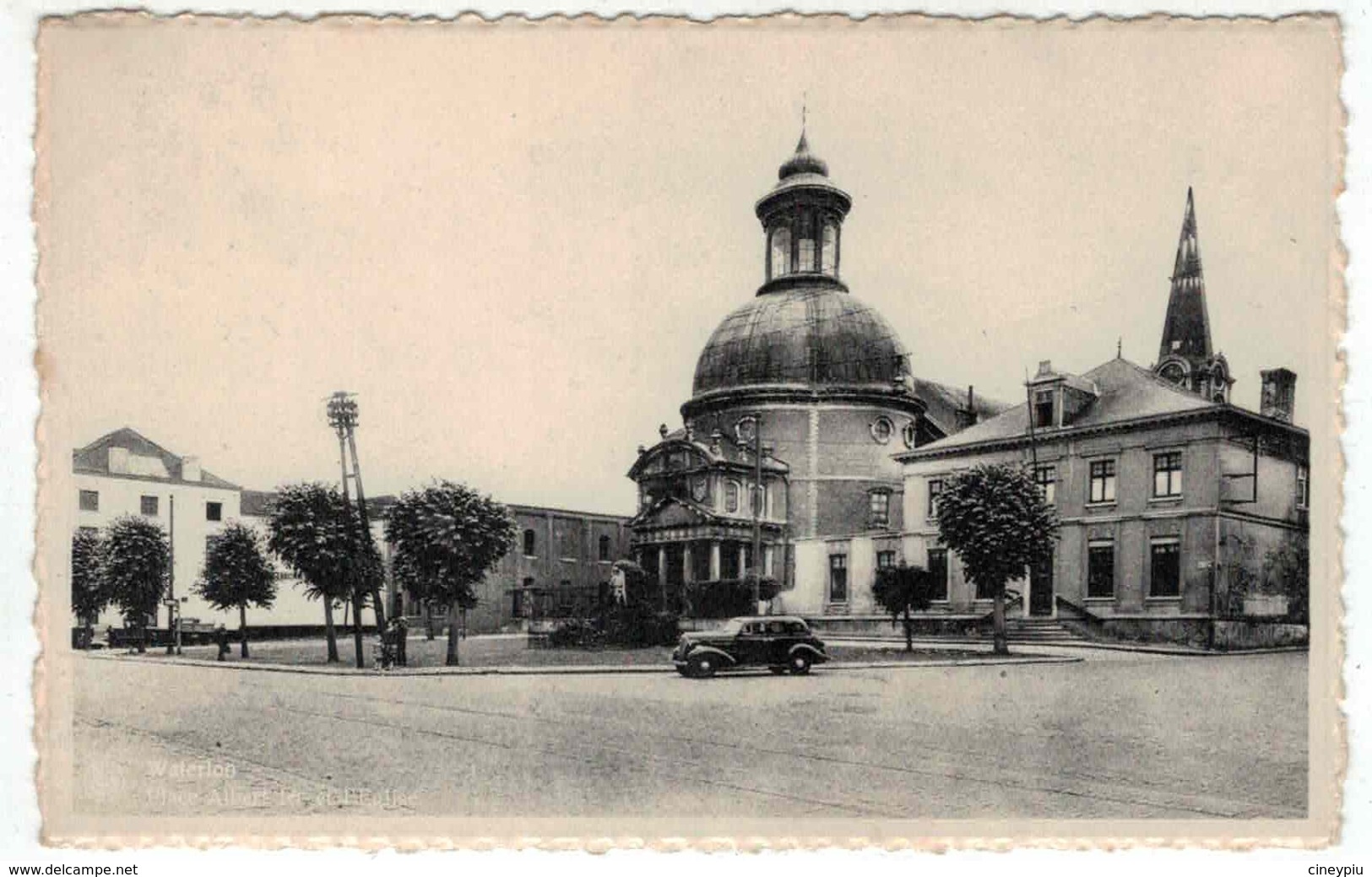 Waterloo - Place Albert 1er Et L'Eglise - Nels - Waterloo