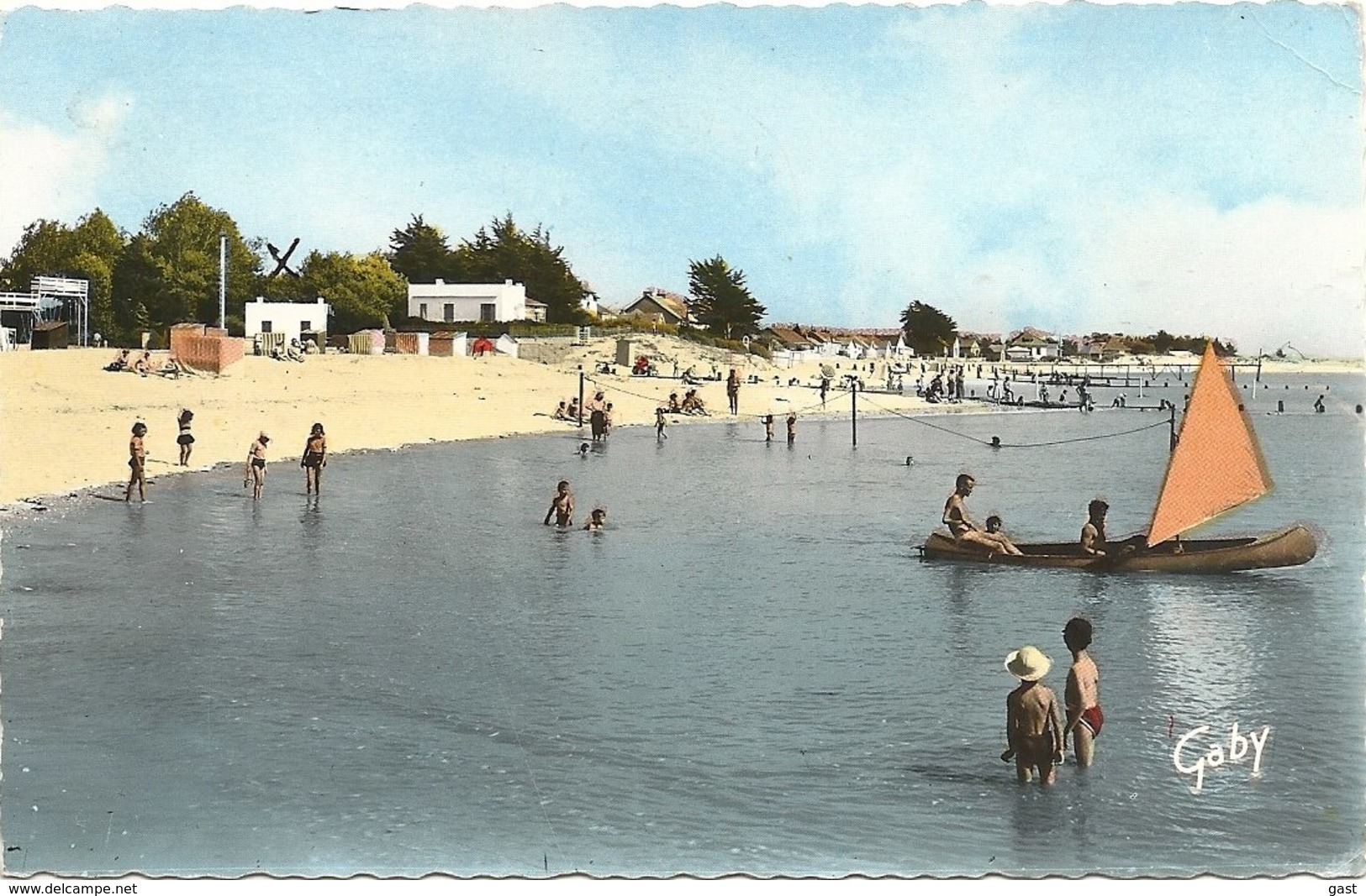 44   LES  MOUTIERS  EN  RETZ       PLAGE  DU  PRE  VINCENT - Les Moutiers-en-Retz