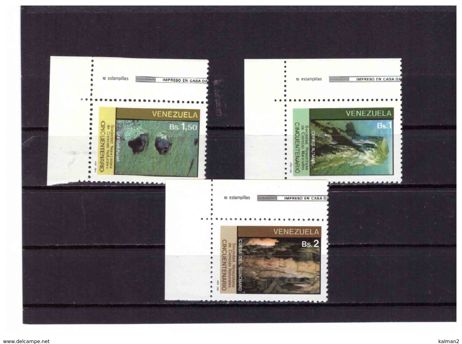 XX2897   -  VENEZUELA.     /  CAT. Y & T.   NR.  1099/1101     NUOVO** MNH - Venezuela