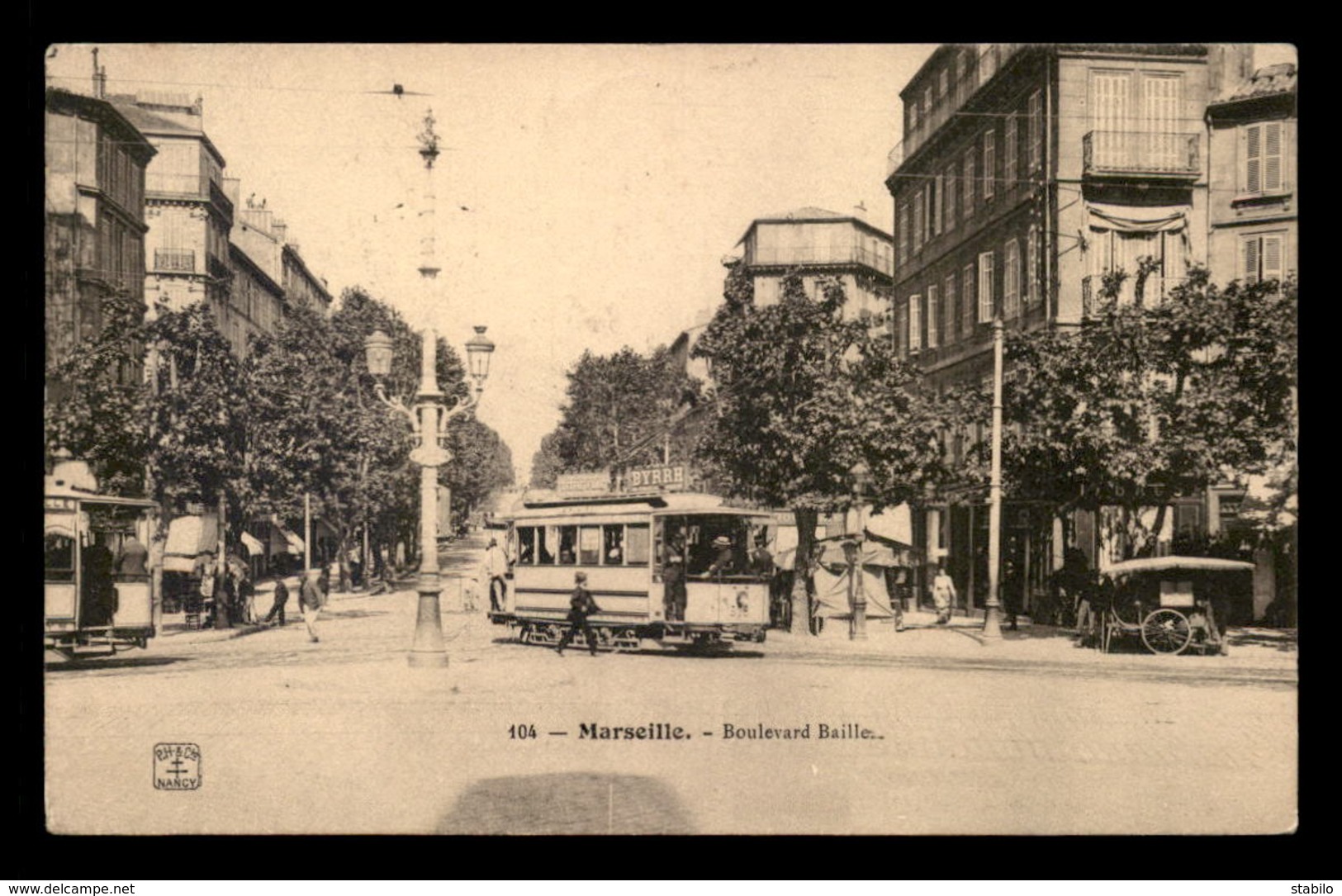 13 - MARSEILLE - TRAMWAY BOULEVARD BAILLE - Canebière, Centre Ville