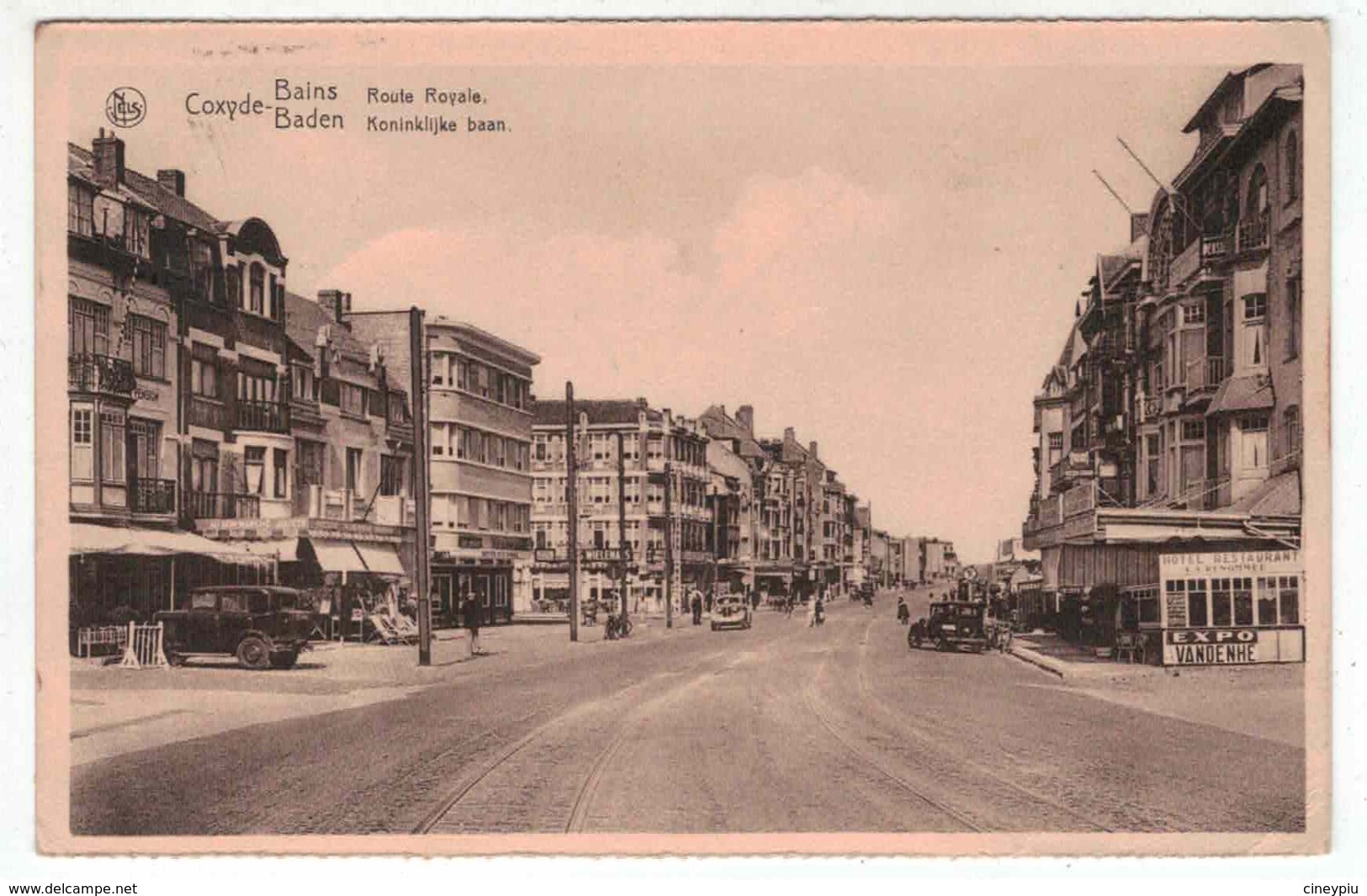 Coxyde Bains-Baden  - Rue Royale - Koninklijke Baan - Nels N°30 - Koksijde