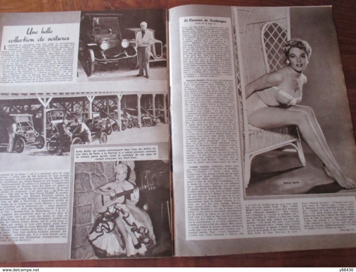 Magazine Photos de 1955  n°86 du Film  GUEULE D'ANGE - Amor Film le magazine de l'écran -16 pages - 9 photos
