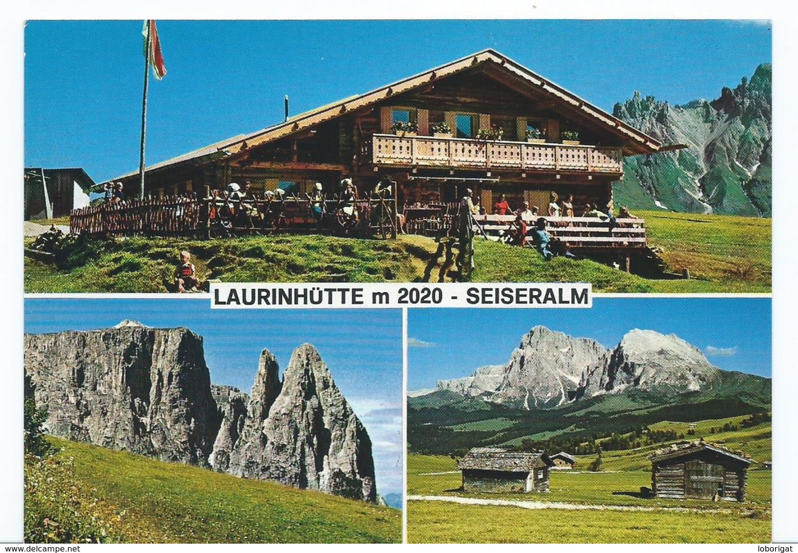 REFUGIO HOTEL RESTAURAND " LAURINHÜTTE".- CASTELROTTO.- ( ITALIA) - Mountaineering, Alpinism