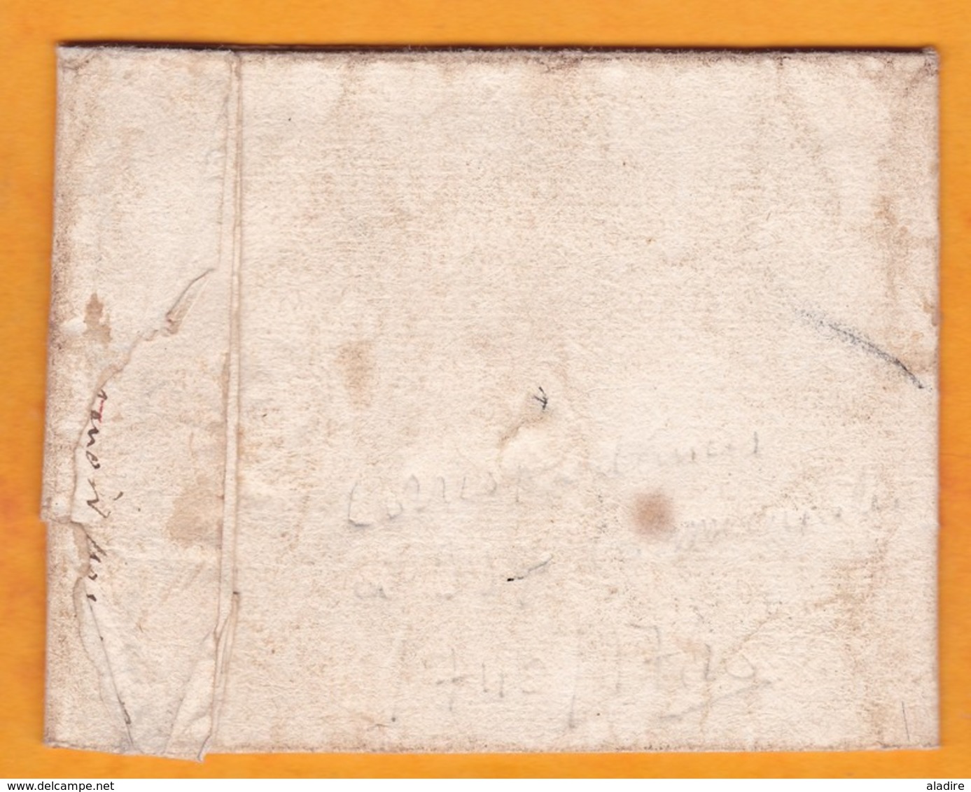 1744 - Lettre Pliée Avec Correspondance De Paris Vers Brignolle, Brignoles, Var - Règne De Louis XV - 1701-1800: Précurseurs XVIII
