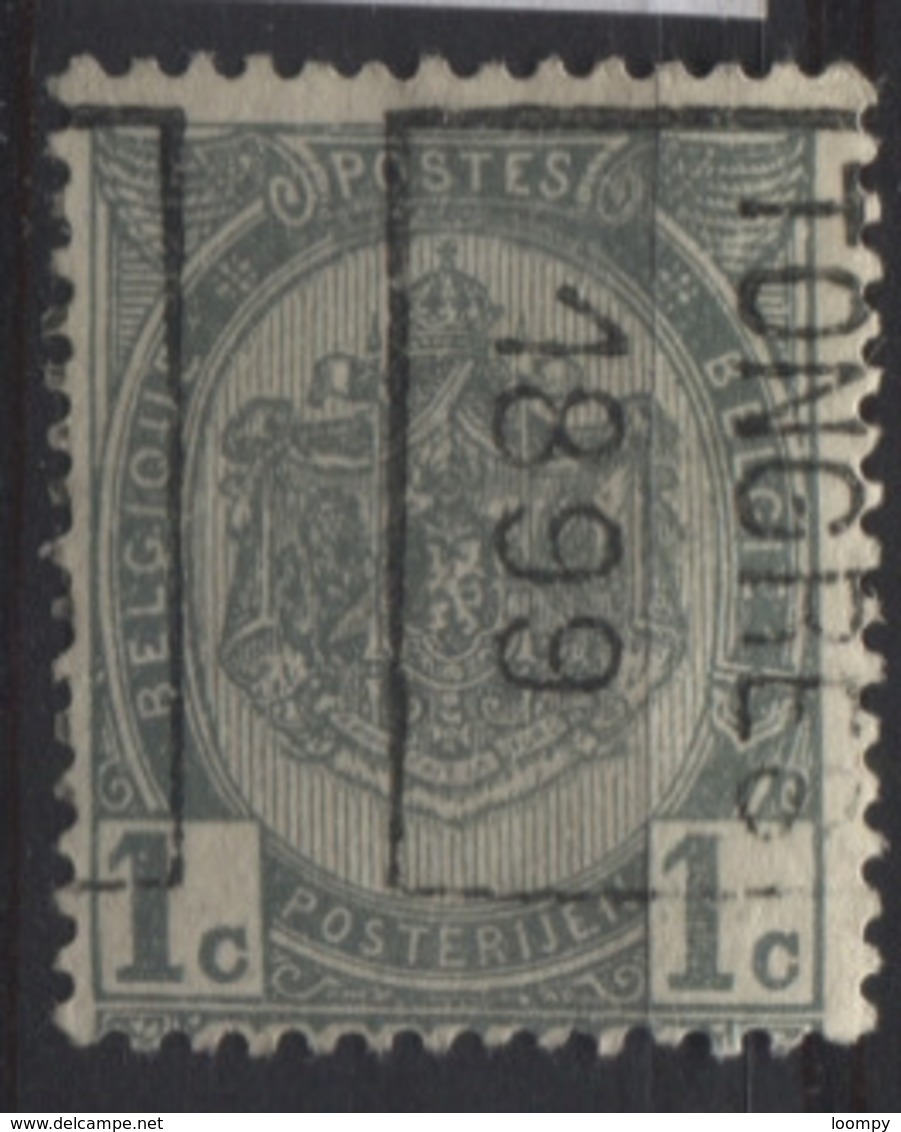 PREOS Roulette - TONGRES 1899 Sans Bandelette (position B). Cat 231 Cote 450 - Roller Precancels 1894-99