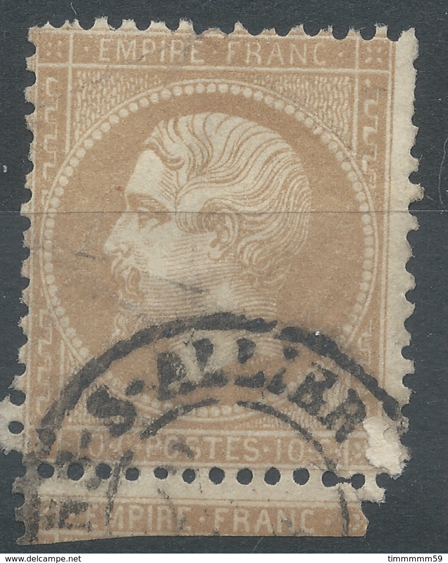 Lot N°50951  N°21, Oblit Cachet à Date De Moulins-sur-Allier, Allier (3) - 1862 Napoléon III