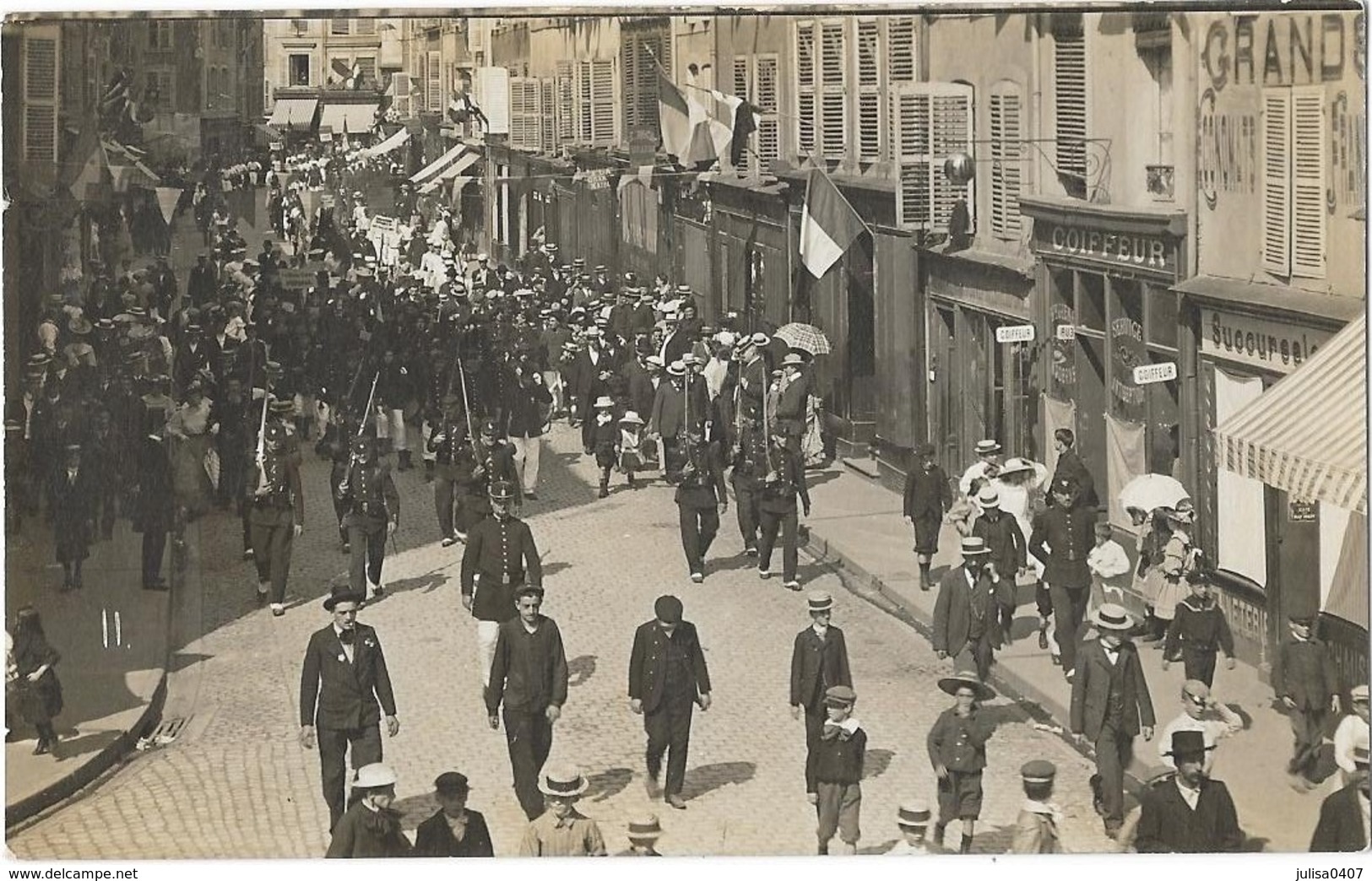 EPINAL (88) Carte Photo Concours De Gymnastique Défilé Animation - Epinal