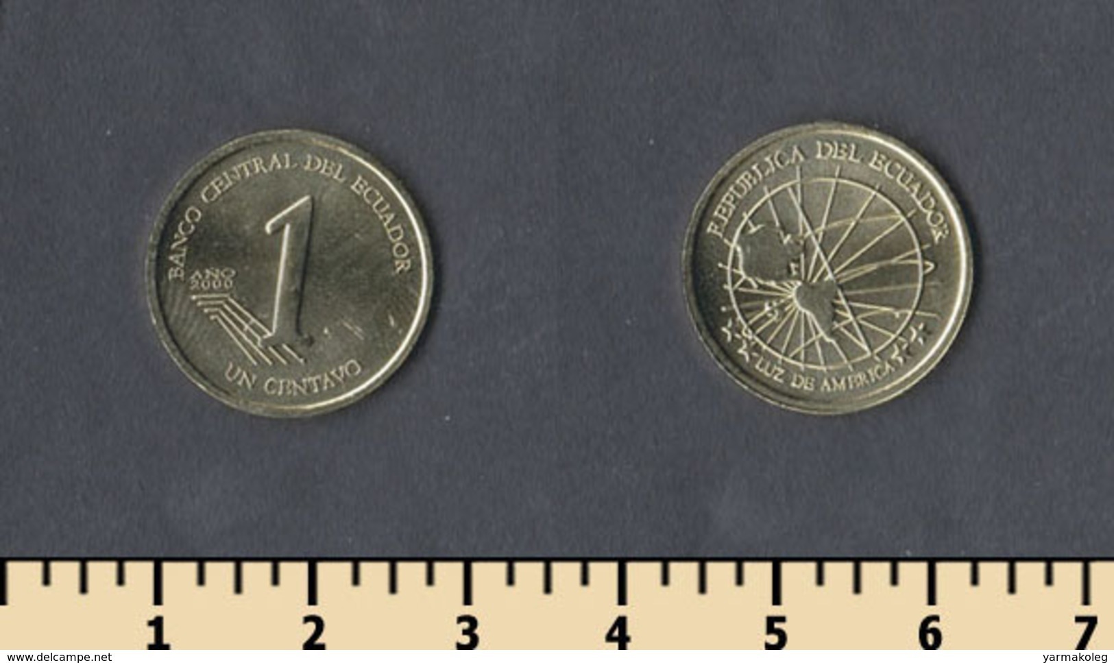 Ecuador 1 Centavo 2000 - Ecuador