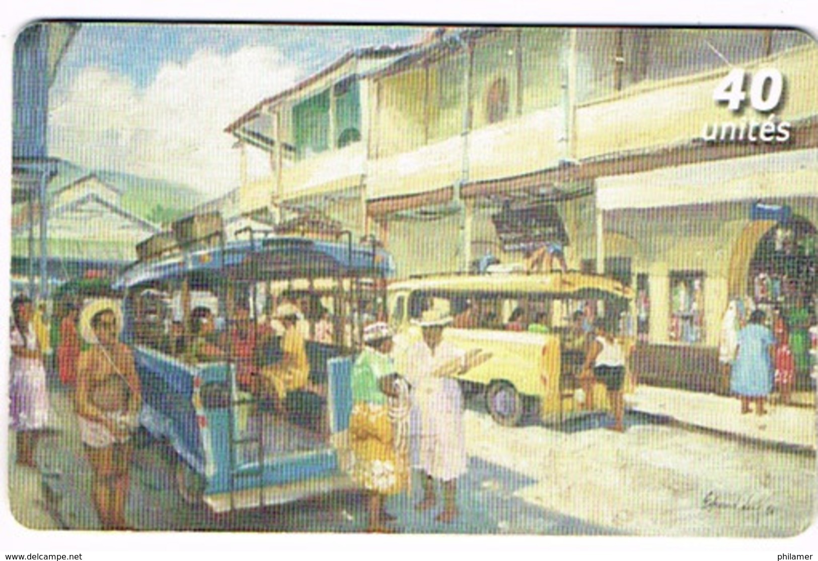 Polynesie Francaise Tahiti Telecarte Phonecard Prepaid PF139 Trucks Camions Bus Autocar Vehicule Ut BE - Polynésie Française