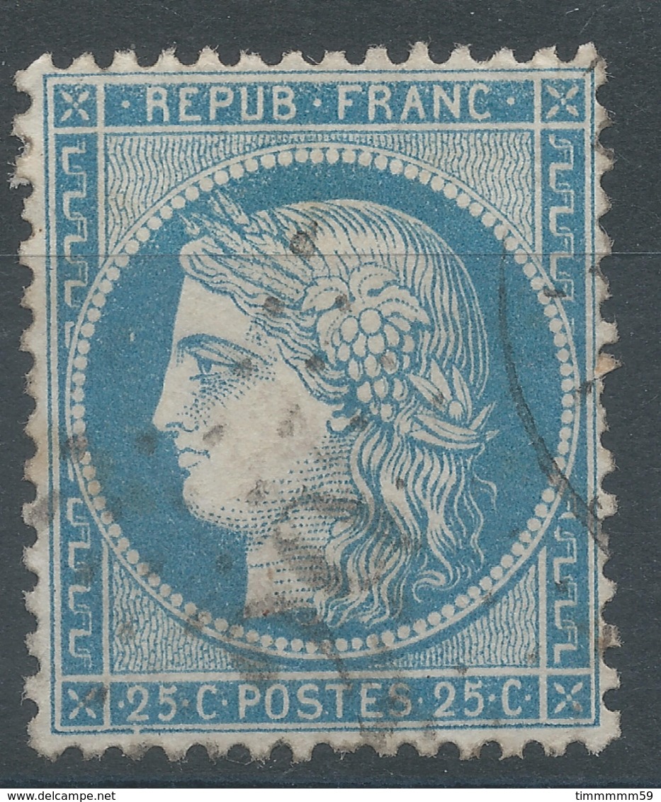 Lot N°50960  Variété/n°60, Oblit étoile Chiffrée 29 De PARIS (Rue Monge), Filet SUD - 1871-1875 Cérès