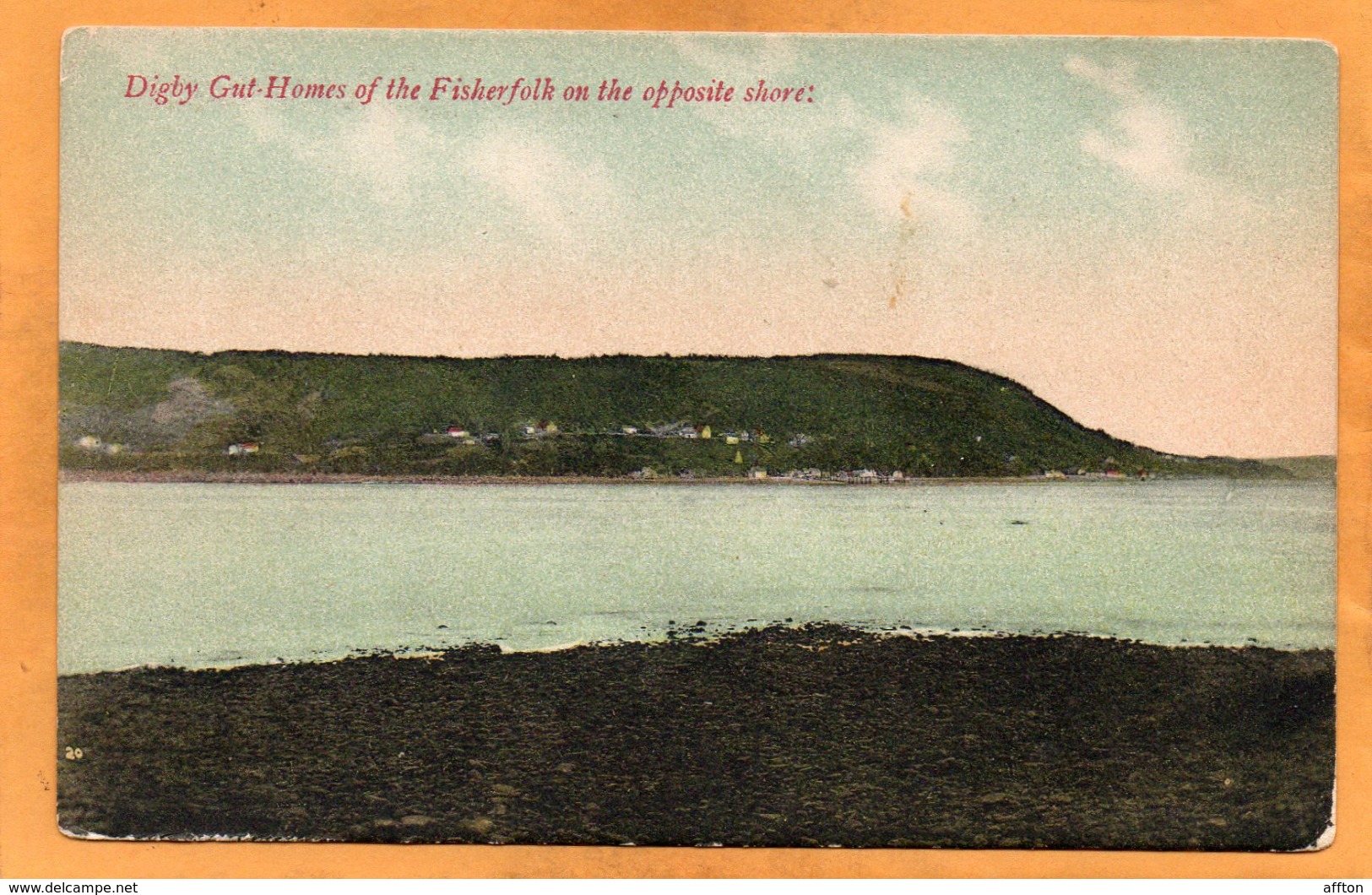 Digby New Scotia Canada 1908 Postcard - Yarmouth