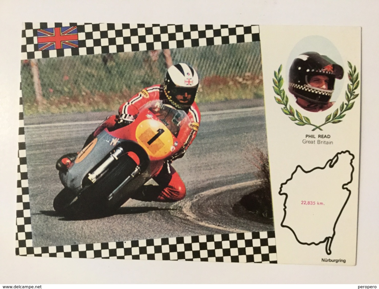 AK   PHIL READ   GB - Motorradsport