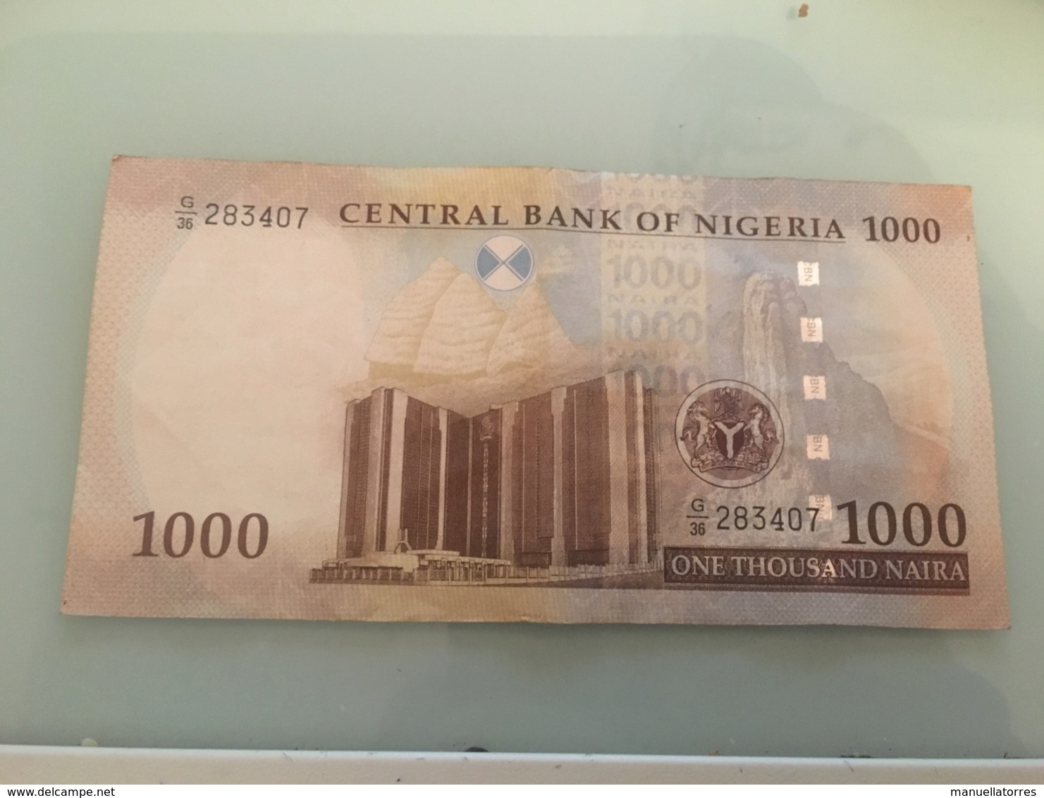 Billet 1000 Naira Nigeria 2010 - Nigeria