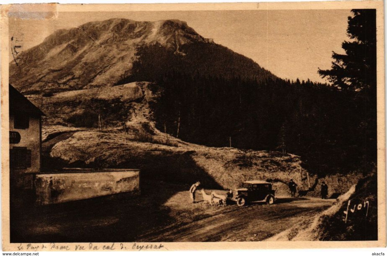 CPA Env. De ROYAT (PUY-de-DOME) - Au Col De CEYSSAT (244620) - Autres & Non Classés