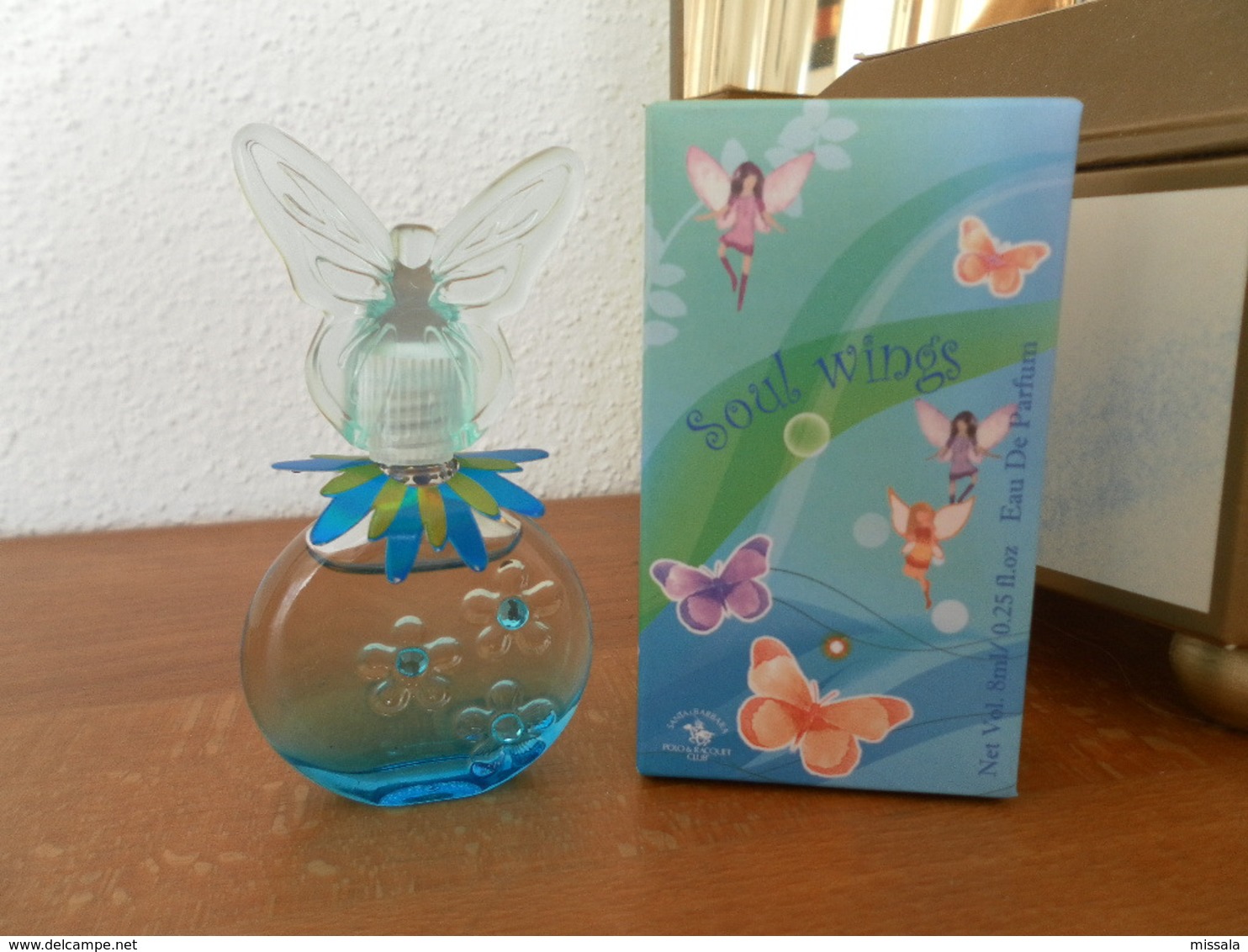 ACHAT IMMEDIAT;;;;MINIATURE SANTA BARBARA SOUL WINGS 8 ML EAU DE PARFUM - Mignon Di Profumo Donna (con Box)