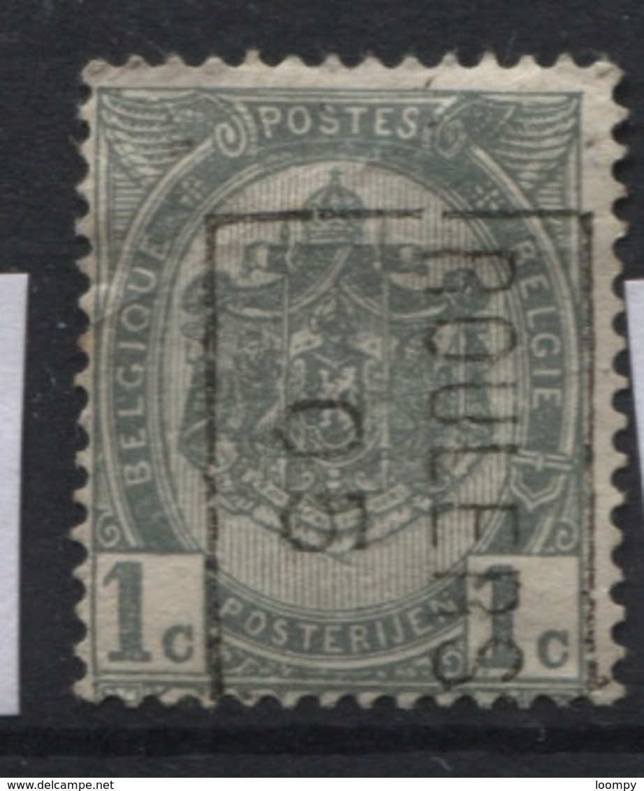 PREOS Roulette -ROULERS 1905 Sans Bandelette (position B). Cat 690 Cote 500. - Roulettes 1900-09