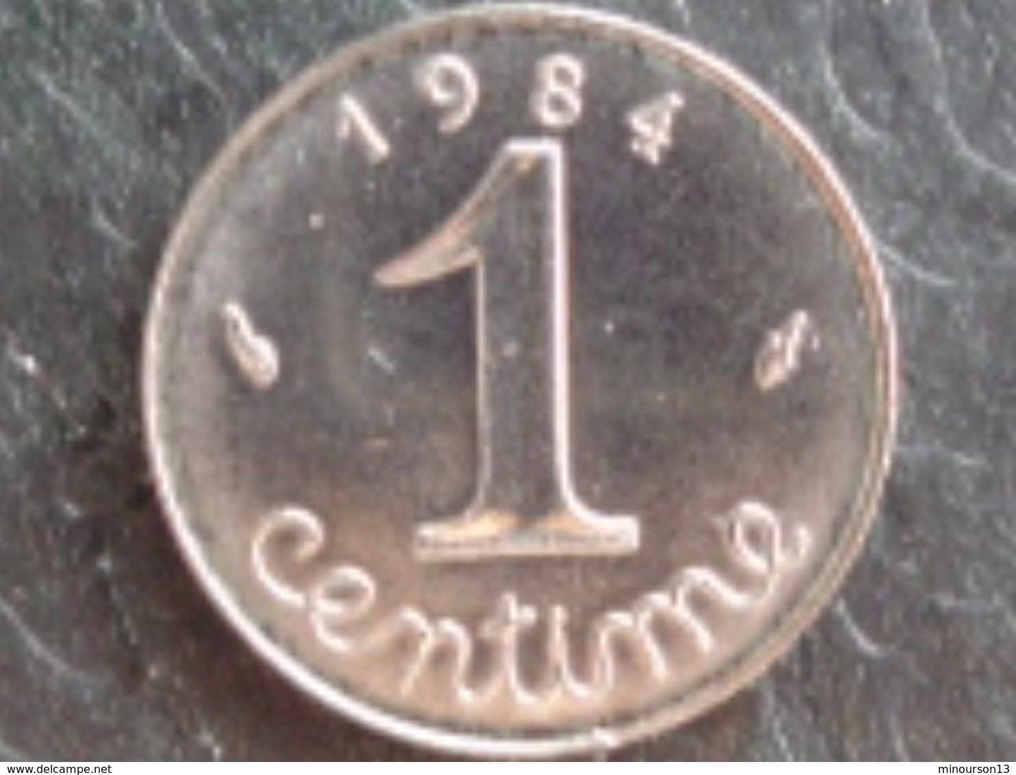 FDC  1 CENTIME EPI 1984 COTE 60 EUROS - Autres & Non Classés