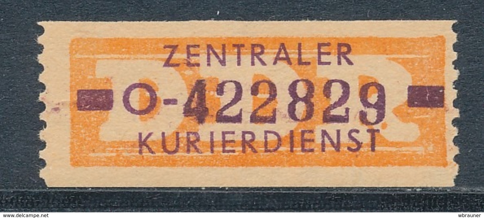 DDR Dienstmarken B 22 Kennbuchstabe O Original ** Geprüft Weigelt Mi. 20,- - Sonstige & Ohne Zuordnung