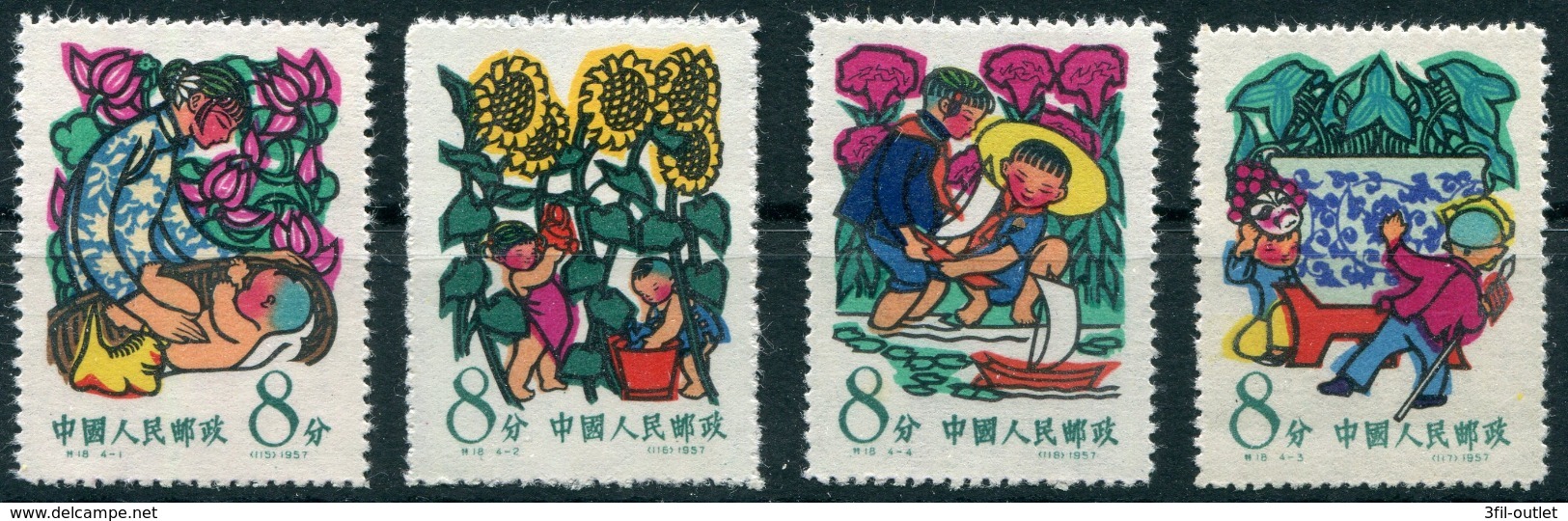 (Cina 0338)  Cina Stamps Lotto - Collections, Lots & Series