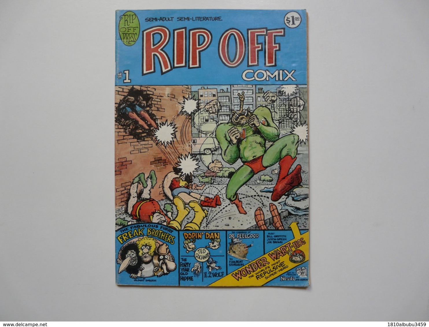BD ANGLAIS : RIP OFF COMIX N° 1 - Andere Verleger