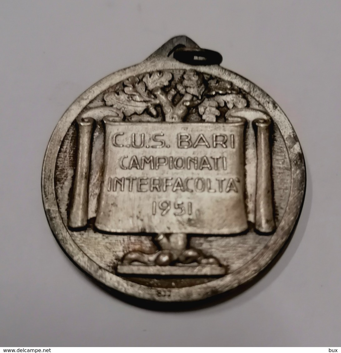 1951 CUS  BARI. ATHLETICS ATLETICA MEDAL MEDAGLIA SPORT - Athletics