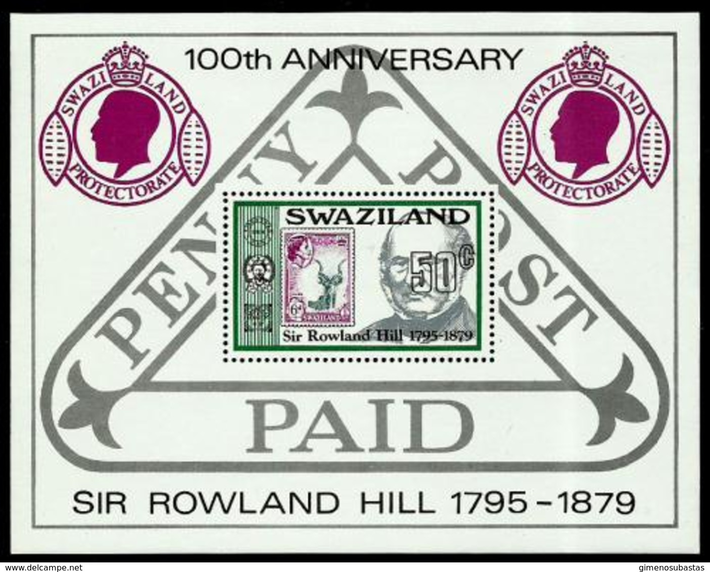 Swaziland HB 4 En Nuevo - Swaziland (1968-...)