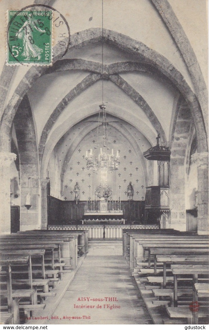 Côte-d'Or - Aisy-sous-Thil - Intérieur De L'église - Autres & Non Classés