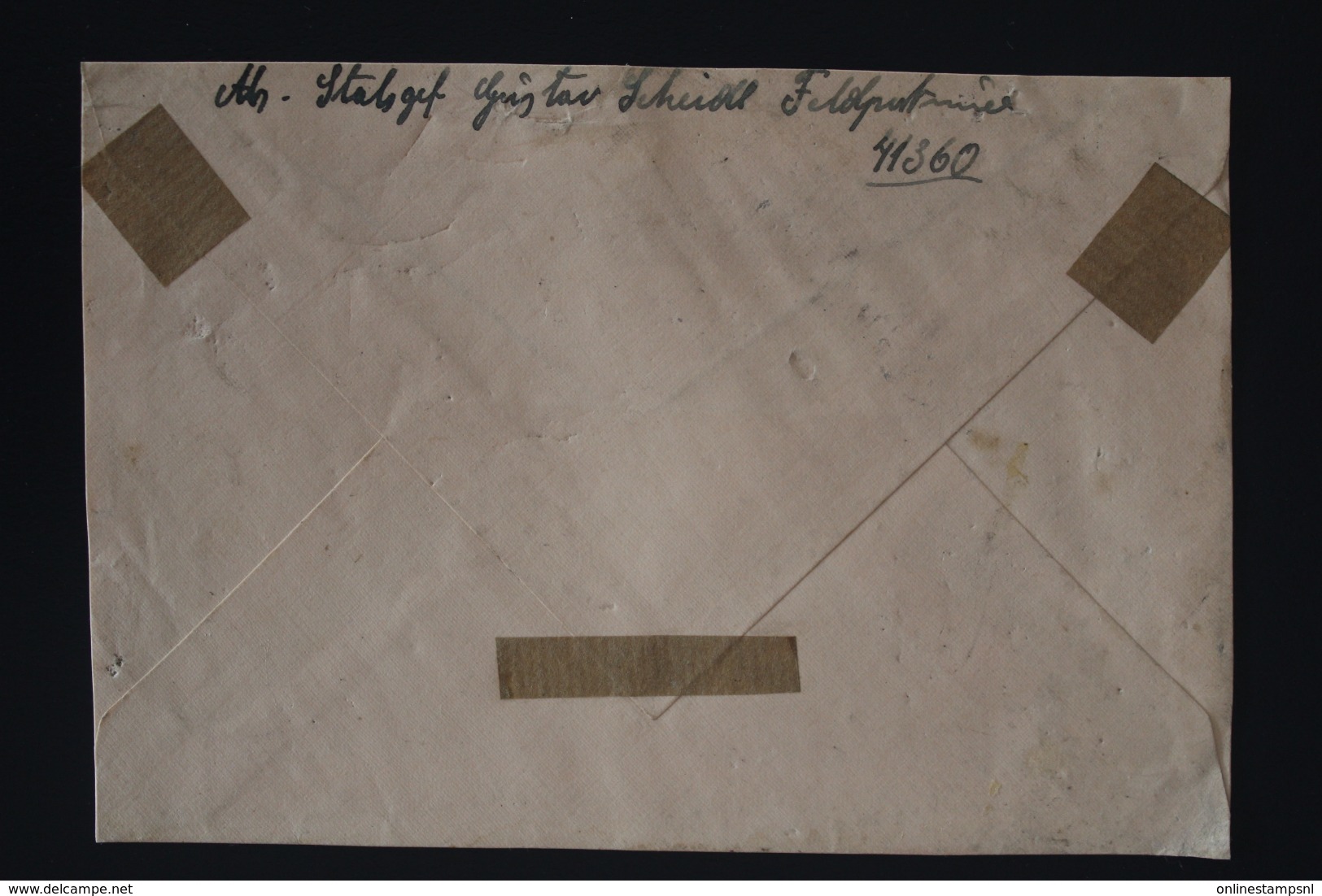 DR Feldpost Brief Mit Inhalt, Leningrad 1944 Mit Detaillierte Festlegung Wiener Neustadt - Storia Postale