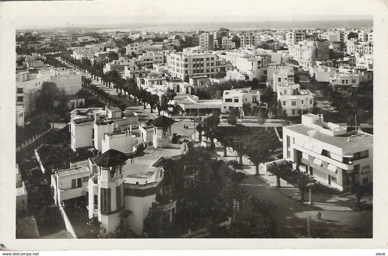 MAROC N° 257 Casablance 24 Août 1948 Pour Wassy (Haute-Marne) - CP Casablanca Boulevard Gouraud - Briefe U. Dokumente