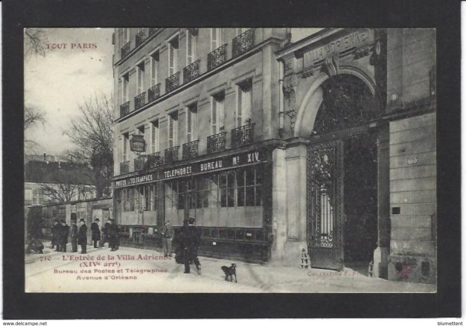 CPA Tout Paris N° 710 Bureau De Postes Circulé - Arrondissement: 14