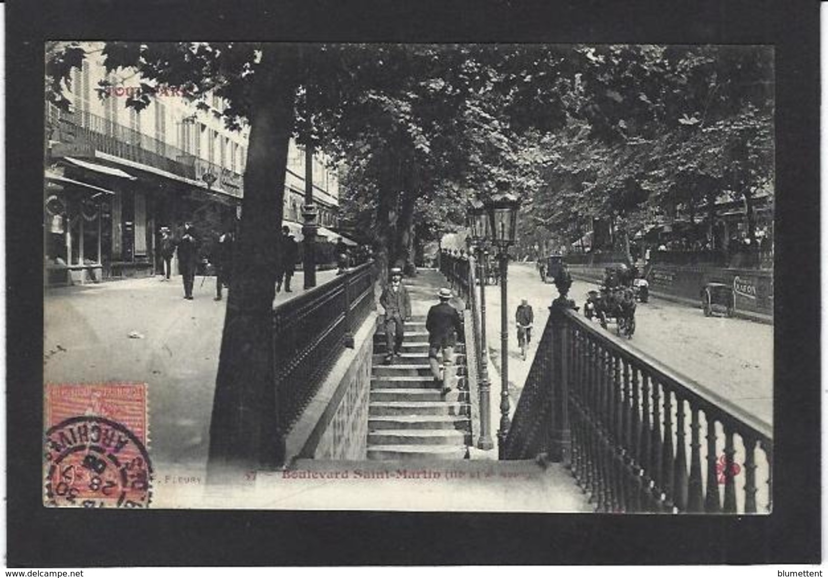 CPA Tout Paris N° 57 Boulevard Saint Martin - Paris (03)