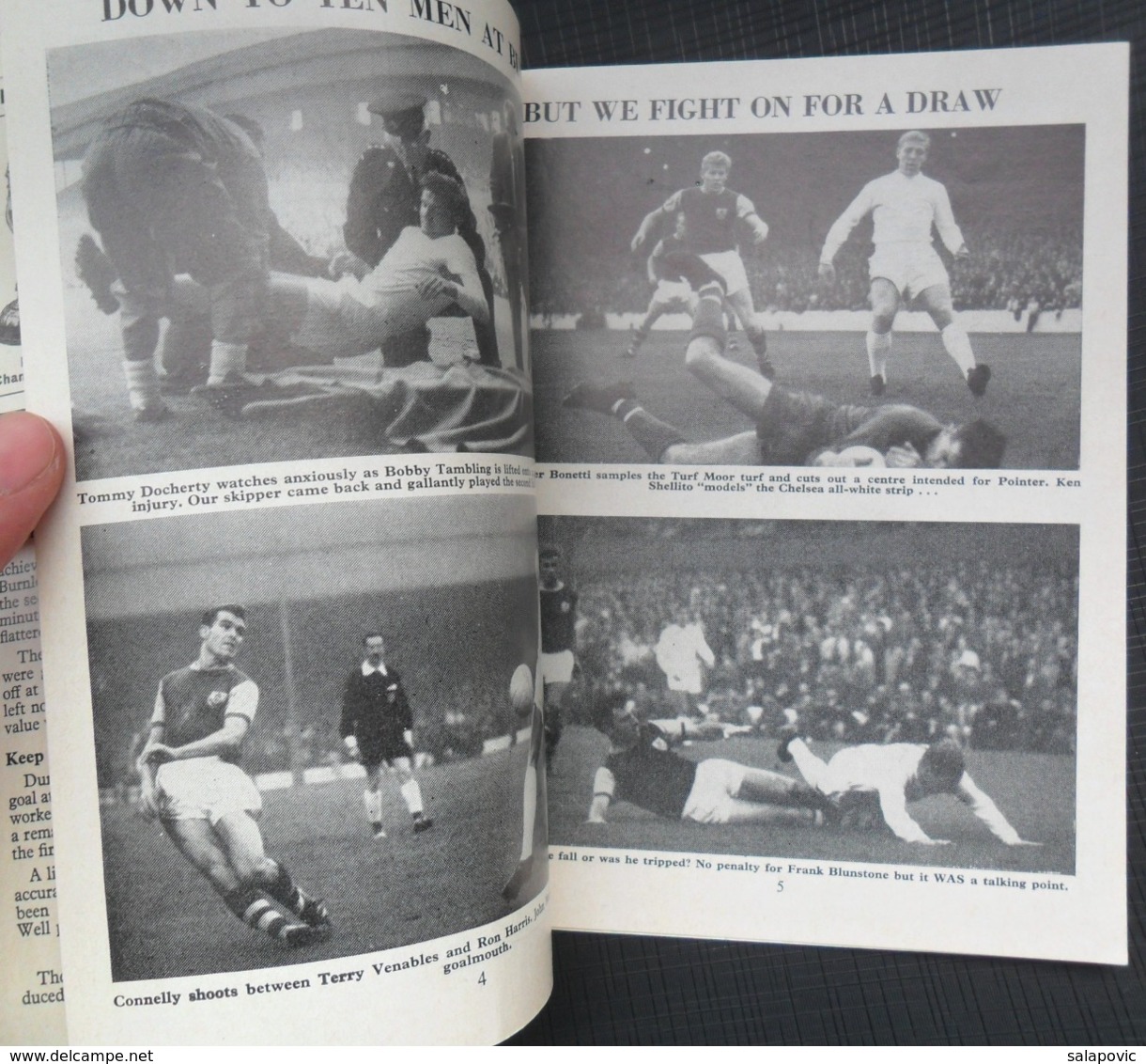 Official Football Match Programme  CHELSEA V LIVERPOOL 1963/64 - Other & Unclassified