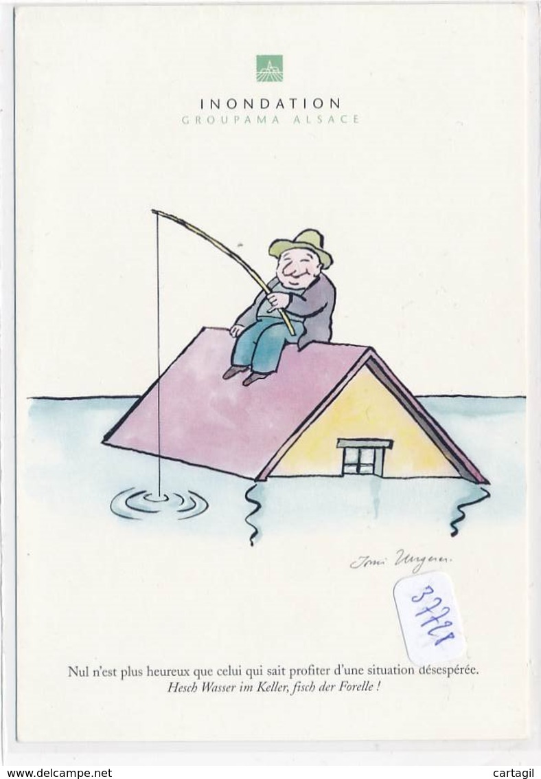 CPMGF -37728- Tomi Ungerer   Carte Série Groupama Alsace Anniversaire 2001 ( Voir Scan Et Description) -Envoi Gratuit - Ungerer