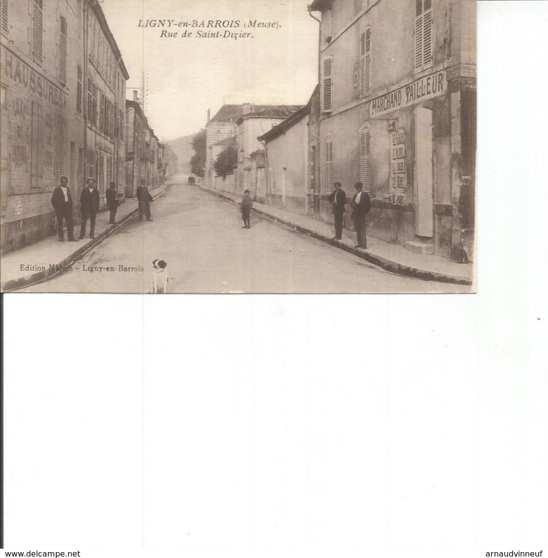 55-LIGNY EN BARROIS RUE DE SAINT DIZIER - Ligny En Barrois