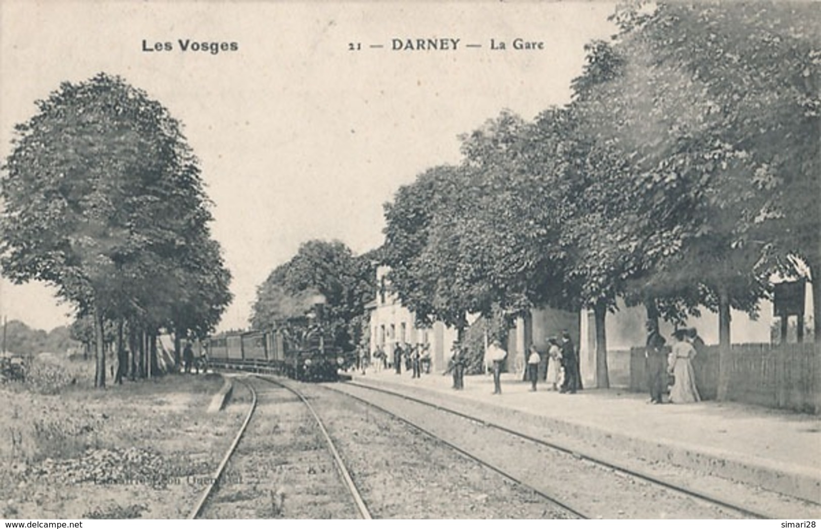 DARNEY - N° 21 - LA GARE - Darney